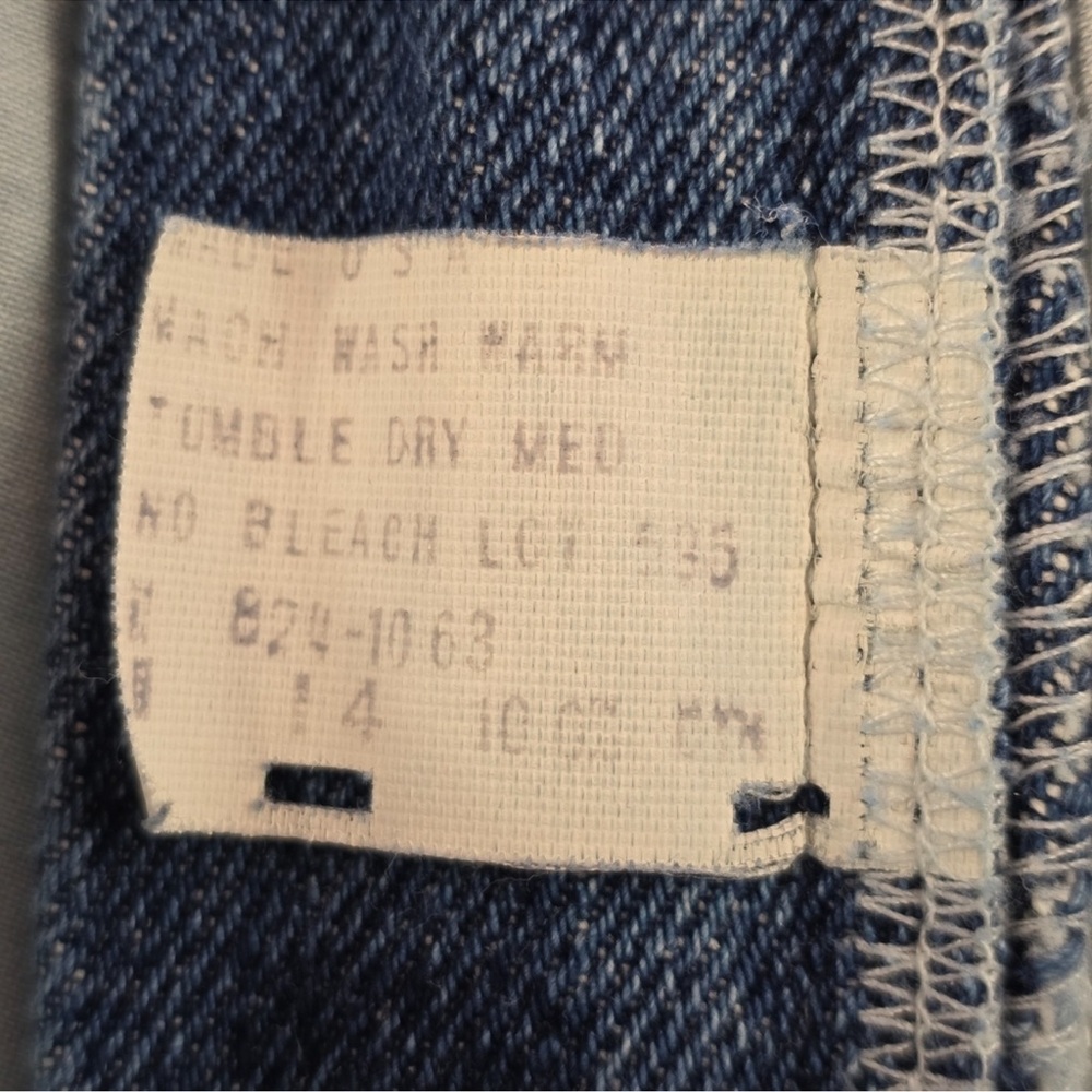 Vintage 90s Pleated High Waist Mom Jeans USA Made Cotton Size 14 NWT Deadstock
